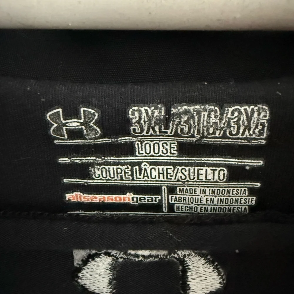 Under Armour Tactical Quarter Zip Pullover Black AllSeasonGear Size 3XL